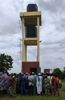 L'équipe d'Equilibre d'Afrique sur le terrain