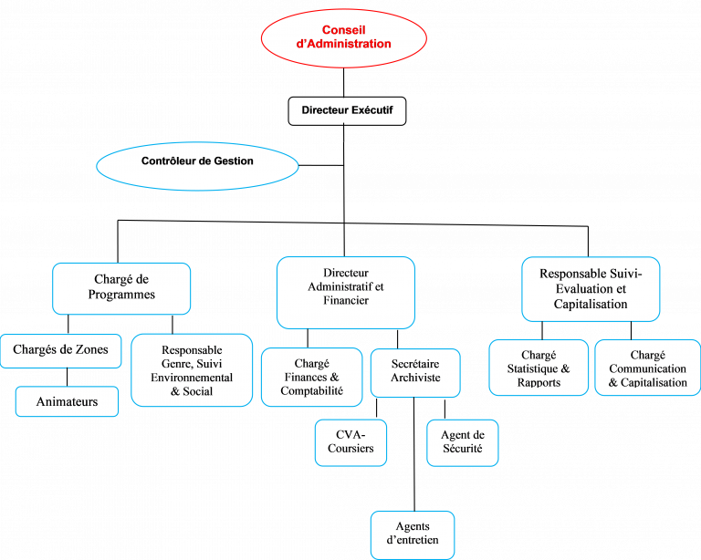 Organigramme d'Equilibre d'Afrique